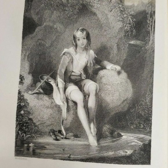 1854 Original Print Robert Southey The Works Of The British Poets Volume II book - Picture 4 of 12